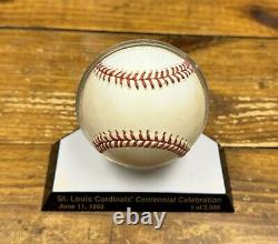 100th Anniversary St. Louis Cardinals Official National League Baseball Rare