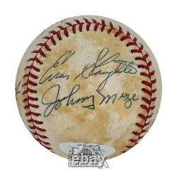10 MLB Hall of Famers Autographed Official National League Baseball JSA LOA