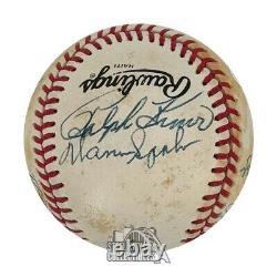 10 MLB Hall of Famers Autographed Official National League Baseball JSA LOA