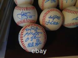 10 Signed Official League Baseballs With Unknown Signatures From Spring Training