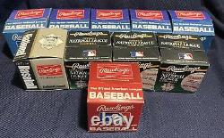 10 Vintage Official Rawlings National League Baseballs