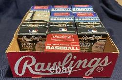10 Vintage Official Rawlings National League Baseballs