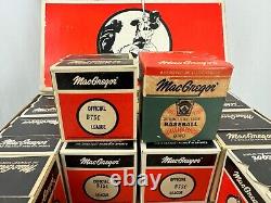 11 Vintage MacGregor Official League Baseball B75C + 1 Vintage NOS MADE IN USA