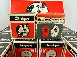 11 Vintage MacGregor Official League Baseball B75C + 1 Vintage NOS MADE IN USA