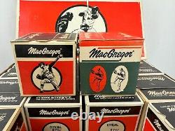 11 Vintage MacGregor Official League Baseball B75C + 1 Vintage NOS MADE IN USA