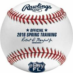 12 Dozen Rawlings ROMLBSTFL16 Major League Spring FL Baseball Official MLB ROMLB