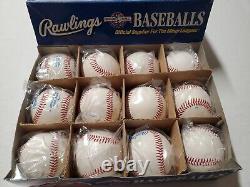 12 Rawlings Official Game Ball Minor League Baseball Texas League Tom Kayser Vtg