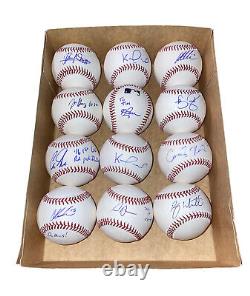 (12) Rawlings Official Major League Baseball Lot ROMLB Signed MLB Dozen