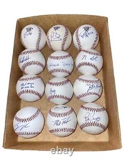 (12) Rawlings Official Major League Baseball Lot ROMLB Signed MLB Dozen