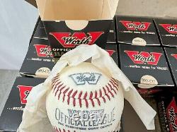 12 Vintage Official League Baseball Worth New Old Stock 909-CC