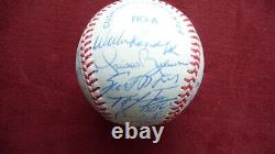 17 X 1999 New York Yankees autographed new Official American League baseball