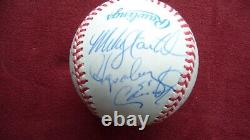 17 X 1999 New York Yankees autographed new Official American League baseball