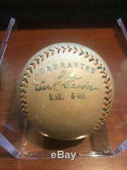 1913 1917 Reach Official American League Ban Johnson Baseball Vintage