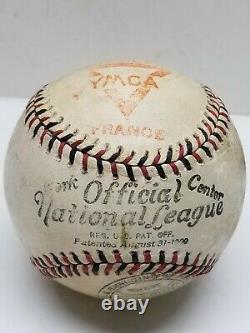 1917-19 Spalding Official League YMCA WWI WW1 Military FRANCE AMERICA Baseball
