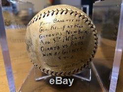 1919-24 Official National NL League John A. Heydler Reach Baseball! Game Used
