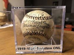 1919-24 Official National NL League John A. Heydler Spalding Baseball