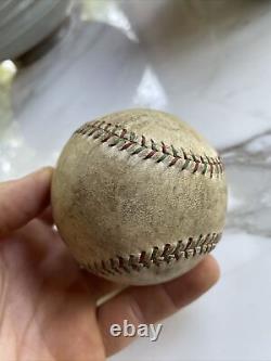 1920's Reach Antique Baseball USED! RARE! Red Green Stitch Official League Ball