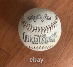 1920s TEW THOS. E. Wilson Official League Baseball Ball RARE Vintage