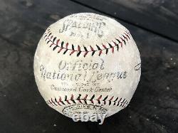 1926-1927 Spalding Official National League Baseball ONL Heydler President Ball