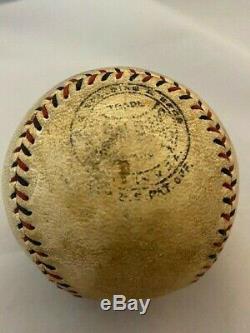 1926-27 Spalding Official National League Baseball (Heydler) -Red & Black Stitch
