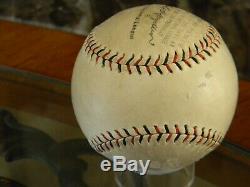 1928 -33 Vintage Spalding Official National League Baseball, Heydler Stampings