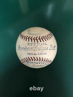 1928 Barnard Reach Official American League Baseball