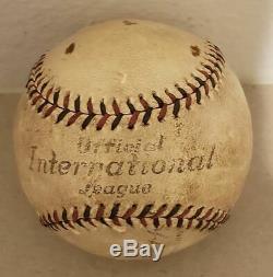 1929-1936 Official International National League NL Spalding Baseball Knapp WoW