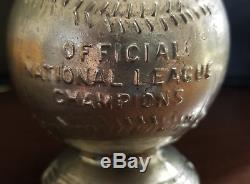 1932 Vintage Chicago Cubs Official National League Champs Baseball Award/Trophy