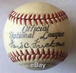 1941-42 Ford Frick National League Spalding Official Ball With Box