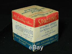 1947 -1951 Spalding Official National League Baseball Ford Frick Pres. Sealed Box