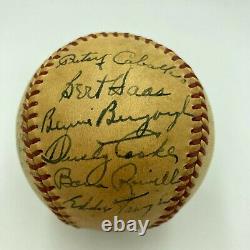 1948 Philadelphia Phillies Team Signed Official National League Frick Baseball