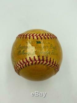 1949 Detroit Tigers Team Signed Official American League Baseball PSA DNA COA