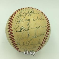 1952 Chicago Cubs Team Signed Official National League Baseball PSA DNA COA