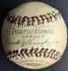 1953 Ottawa Athletic Team Signed Official International League Vintage Baseball