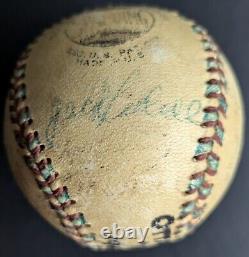 1953 Ottawa Athletic Team Signed Official International League Vintage Baseball