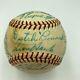 1956 Chicago Cubs Team Signed Official National League Baseball