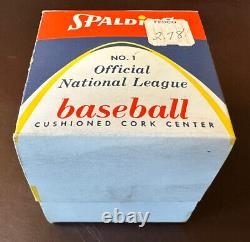 1958-69 Spalding Official National League Baseball Warren Giles Sealed in Box