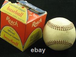 1960-69 Official American League Baseball (Joseph Cronin) Game-Used