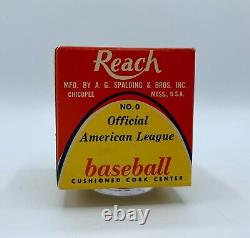 1960-69 Reach Official American League (Cronin) Baseball-Unopened