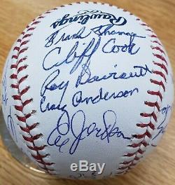 1962 Mets Team Ball Autographed Official Major League Baseball COA 19 Signatures