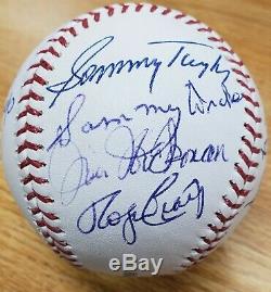 1962 Mets Team Ball Autographed Official Major League Baseball COA 19 Signatures