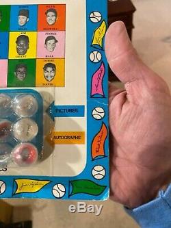 1968 Official League Players Baseball Marbles un opened package with Hank Aaron
