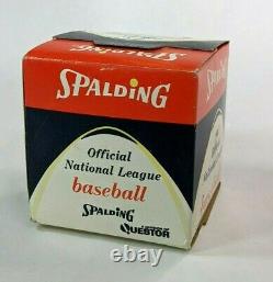 1970's Official National League (Charles Feeney) Baseball Questor Box, SEALED