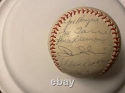 1972 St. Louis Cardinals Official National League signed Baseball
