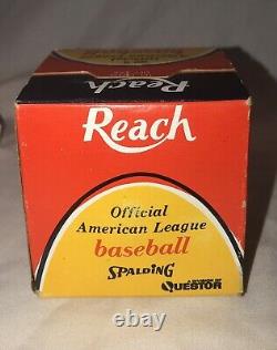 1974-75 Reach Official American League Baseball Lee MacPhail sealed in box