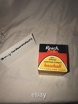 1974-75 Reach Official American League Baseball Lee MacPhail sealed in box
