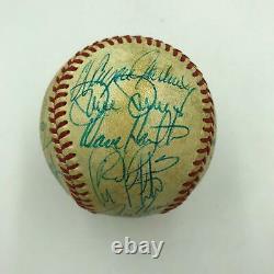 1979 Cleveland Indians Team Signed Game Used Official American League Baseball