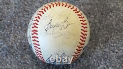 1980 American League All Star Team Signed Official Baseball! Molitor, Kaline +