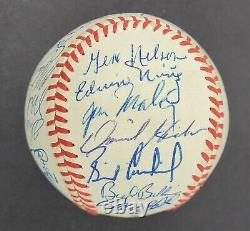 1982 Seattle Mariners Team Signed Official American League Baseball Beckett COA