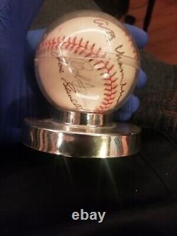 1983 8/83 Signed National League Official Basrball. Signed By 5Hof Inductees